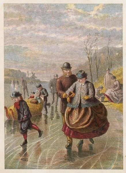 Ice Skating  /  1850