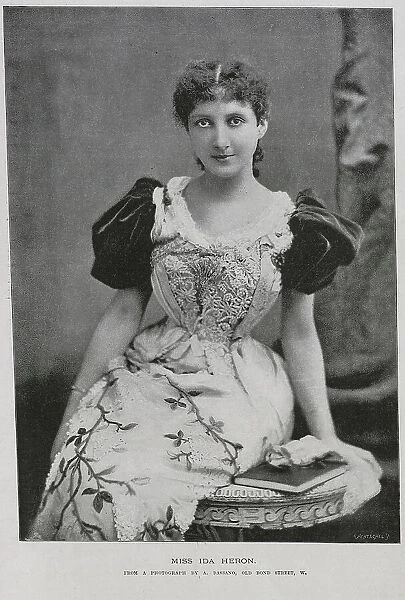 Ida Heron, actress, theatrical studio portrait