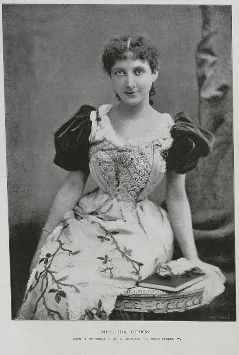 Framed Print : Ida Heron, actress, theatrical studio portrait Framed Print : Ida Heron, actress, theatrical studio portrait