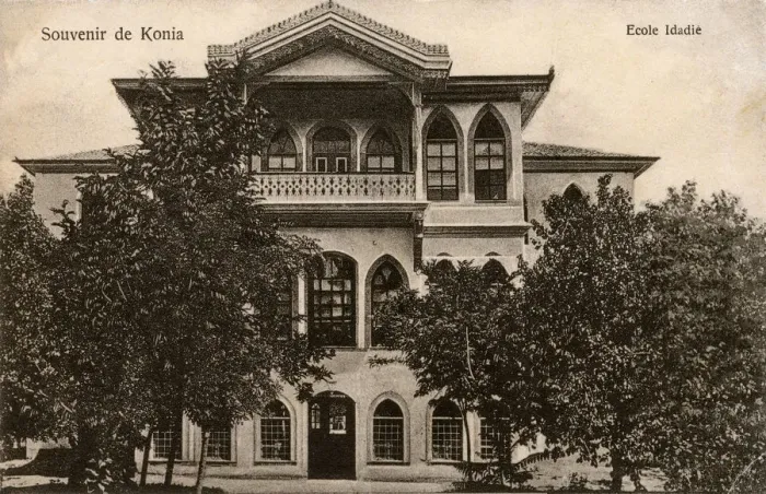 Framed Print : Idadie School (Ottoman Imperial School) - Konya, Turkey Framed Print : Idadie School (Ottoman Imperial School) - Konya, Turkey