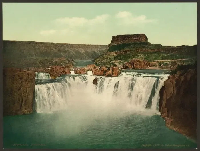 Framed Print : Idaho. Shoshone Falls Framed Print : Idaho. Shoshone Falls