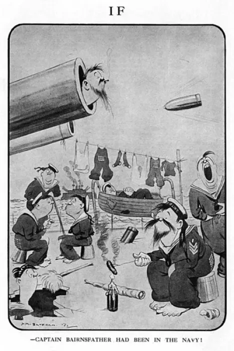 Framed Print : IF, by H. M. Bateman
