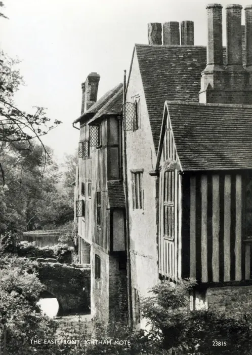 Framed Print : Ightham Mote, Kent - The East Front Framed Print : Ightham Mote, Kent - The East Front