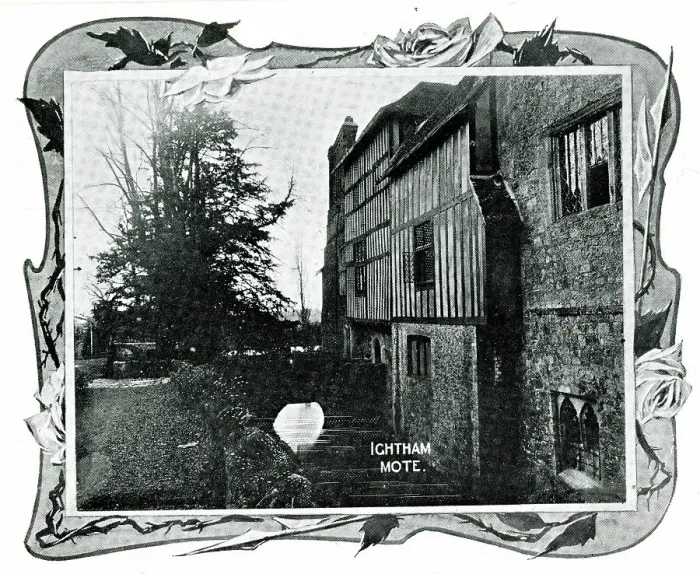 Framed Print : Ightham Mote, Kent, medieval manor house Framed Print : Ightham Mote, Kent, medieval manor house