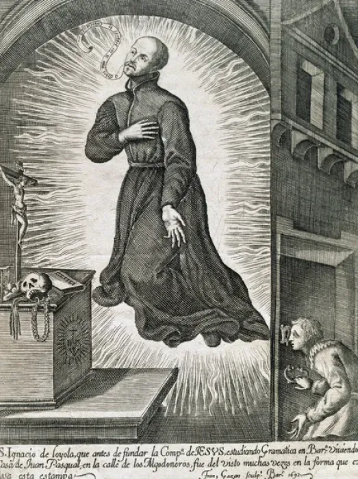 Framed Print : Ignatius of Loyola (1491-1556). Priest since 1537. Founded t Framed Print : Ignatius of Loyola (1491-1556). Priest since 1537. Founded t