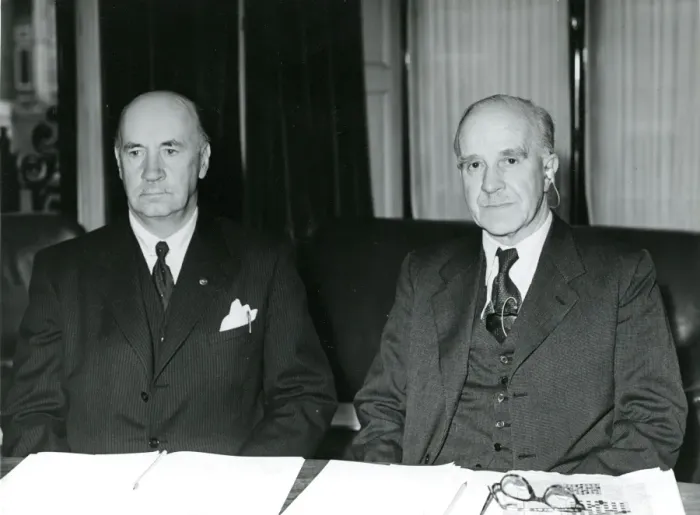 Framed Print : Igor Sikorsky, left, and H. Grinsted were both presented? Framed Print : Igor Sikorsky, left, and H. Grinsted were both presented?