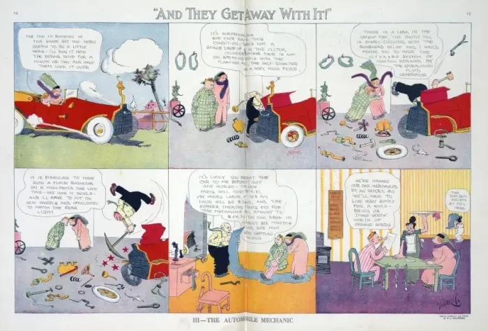 Framed Print : III - The automobile mechanic. And they get away with it Framed Print : III - The automobile mechanic. And they get away with it