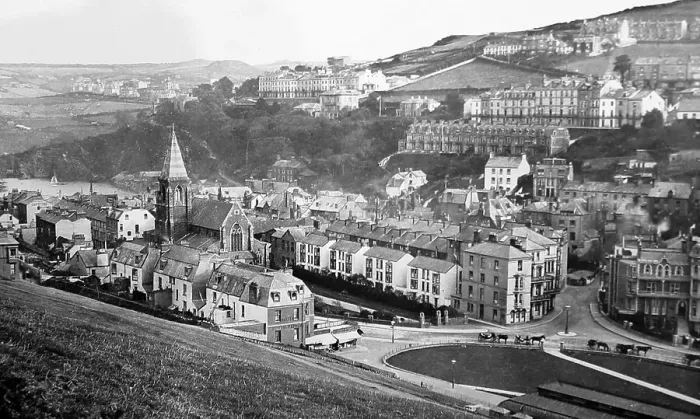 Framed Print : Ilfracombe, Victorian period Framed Print : Ilfracombe, Victorian period