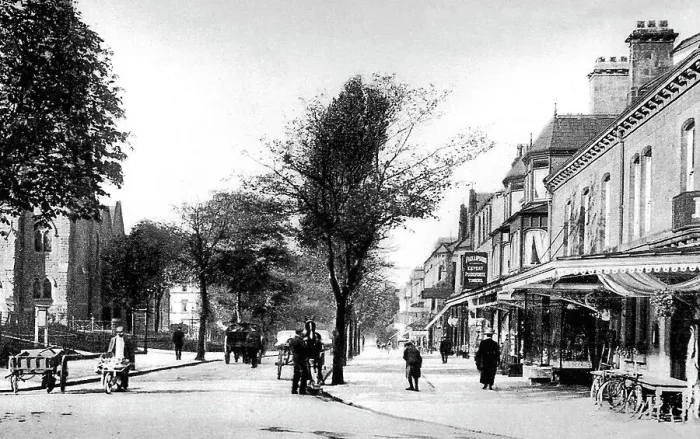 Framed Print : Ilkley The Grove early 1900s Framed Print : Ilkley The Grove early 1900s