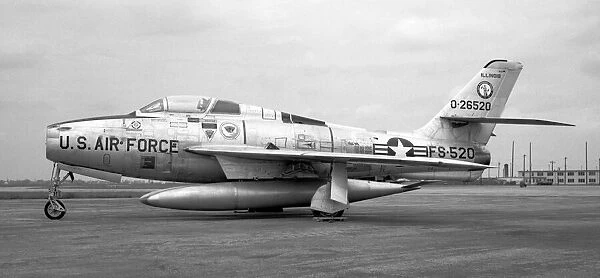 Illinois Air National Guard - Republic F-84F Thunderstreak