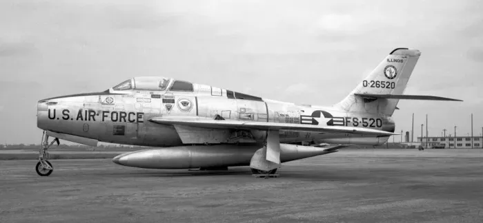 Framed Print : Illinois Air National Guard - Republic F-84F Thunderstreak Framed Print : Illinois Air National Guard - Republic F-84F Thunderstreak
