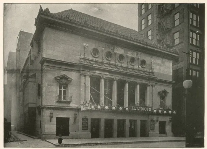 Framed Print : Illinois Theatre, Chicago, USA Framed Print : Illinois Theatre, Chicago, USA