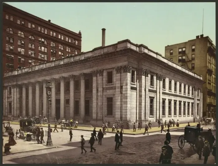 Framed Print : Illinois Trust and Savings Bank, Chicago Framed Print : Illinois Trust and Savings Bank, Chicago