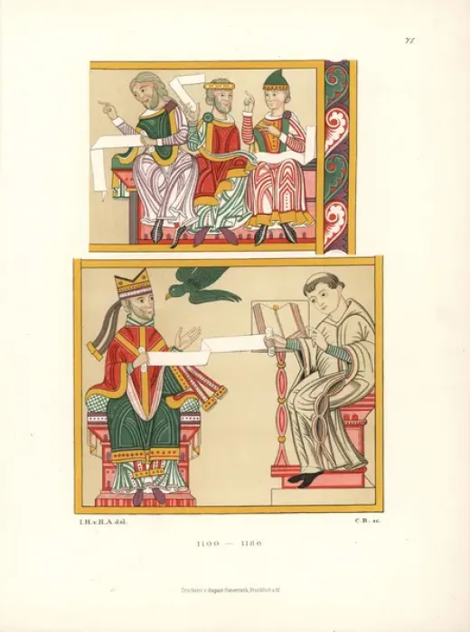 Framed Print : Illuminated figures Framed Print : Illuminated figures
