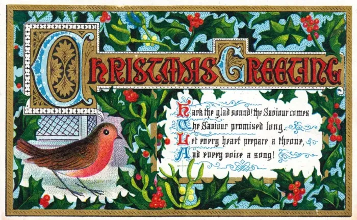 Framed Print : Illuminated manuscript style Christmas card Framed Print : Illuminated manuscript style Christmas card