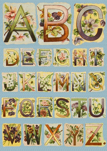 Illustrated Alphabet A-Z