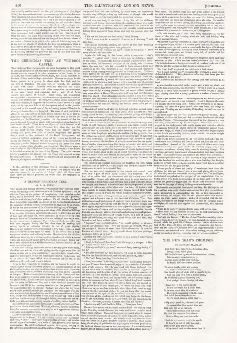 Framed Print : Illustrated London News Christmas supplement 1848 Framed Print : Illustrated London News Christmas supplement 1848