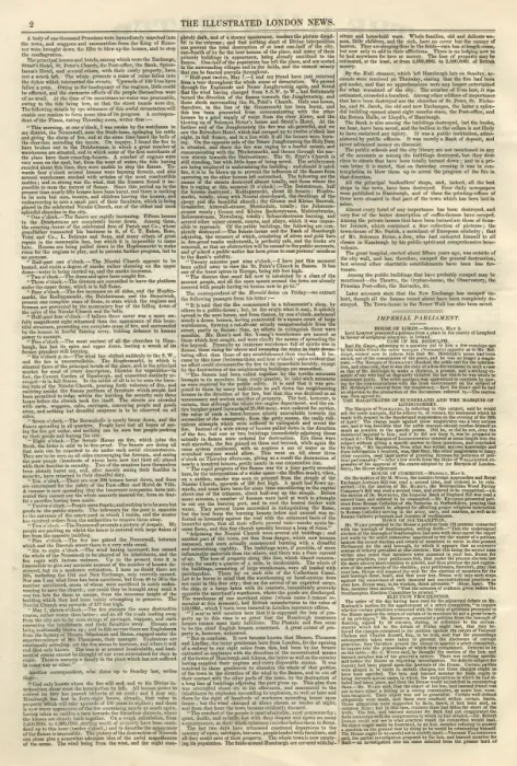 Framed Print : Illustrated London News page 2, 14th May 1842 Framed Print : Illustrated London News page 2, 14th May 1842