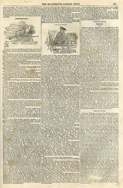 Illustrated London News page 3, 1st October 1842