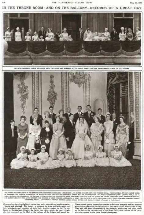 Framed Print : Illustrated London News Royal Wedding Number 1960 Framed Print : Illustrated London News Royal Wedding Number 1960