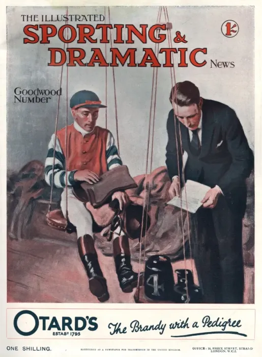 Framed Print : Illustrated Sporting & Dramatic News cover - Goodwood Framed Print : Illustrated Sporting & Dramatic News cover - Goodwood