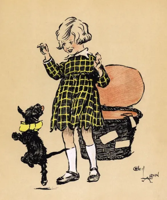 Framed Print : Illustration by Cecil Aldin, Us Framed Print : Illustration by Cecil Aldin, Us