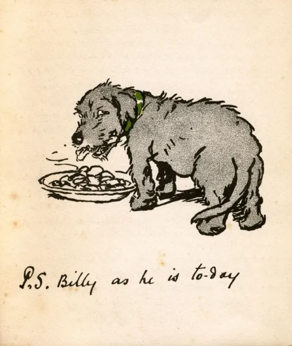 Framed Print : Illustration by Cecil Aldin, Black Billy