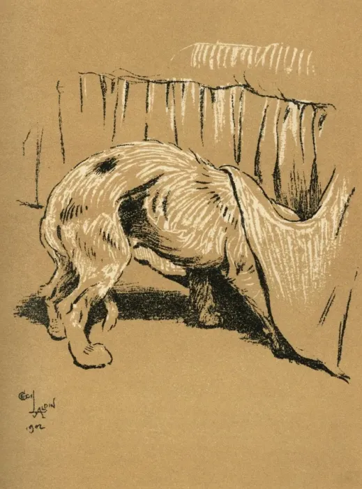 Framed Print : Illustration by Cecil Aldin, A Dog Day Framed Print : Illustration by Cecil Aldin, A Dog Day