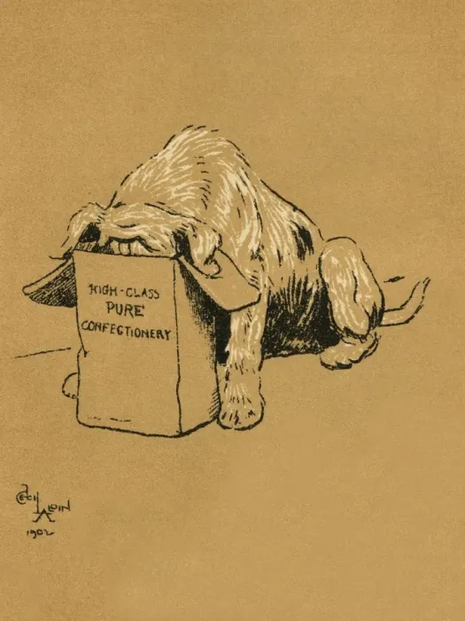 Framed Print : Illustration by Cecil Aldin, A Dog Day Framed Print : Illustration by Cecil Aldin, A Dog Day