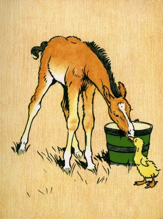 Framed Print : Illustration by Cecil Aldin, Farm Babies Framed Print : Illustration by Cecil Aldin, Farm Babies