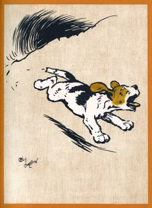 Framed Print : Illustration by Cecil Aldin, Field Babies Framed Print : Illustration by Cecil Aldin, Field Babies