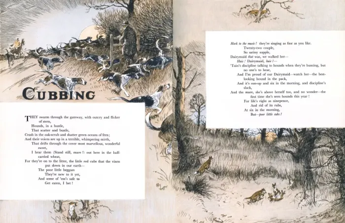 Framed Print : Illustration by Cecil Aldin, Forty Fine Ladies Framed Print : Illustration by Cecil Aldin, Forty Fine Ladies