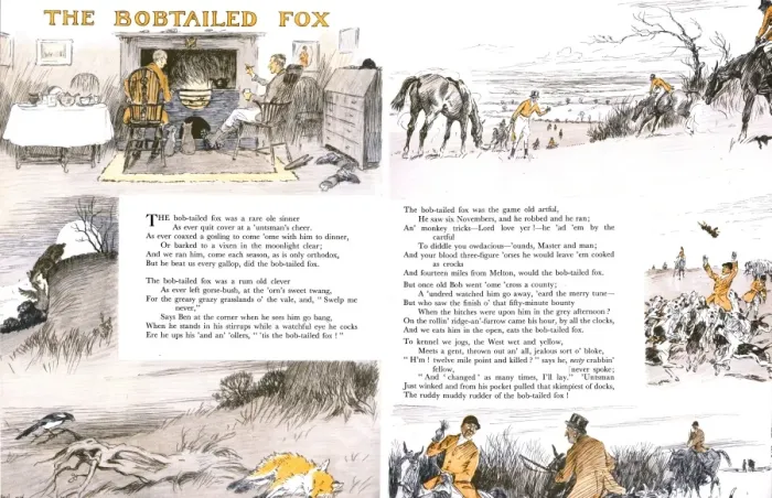 Framed Print : Illustration by Cecil Aldin, Forty Fine Ladies Framed Print : Illustration by Cecil Aldin, Forty Fine Ladies