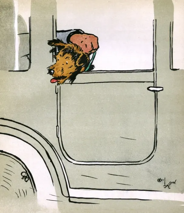 Framed Print : Illustration by Cecil Aldin, Jack and Jill Framed Print : Illustration by Cecil Aldin, Jack and Jill