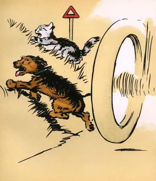Framed Print : Illustration by Cecil Aldin, Jack and Jill Framed Print : Illustration by Cecil Aldin, Jack and Jill