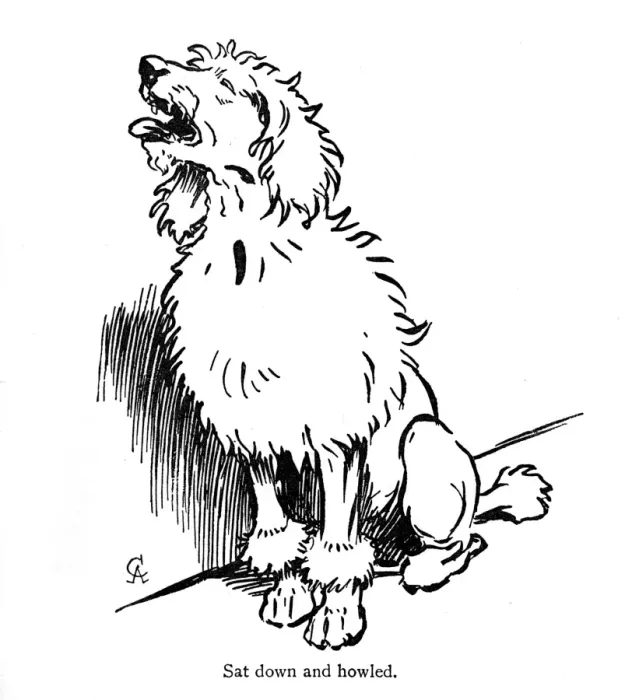 Framed Print : Illustration by Cecil Aldin, Moufflou, by Ouida Framed Print : Illustration by Cecil Aldin, Moufflou, by Ouida