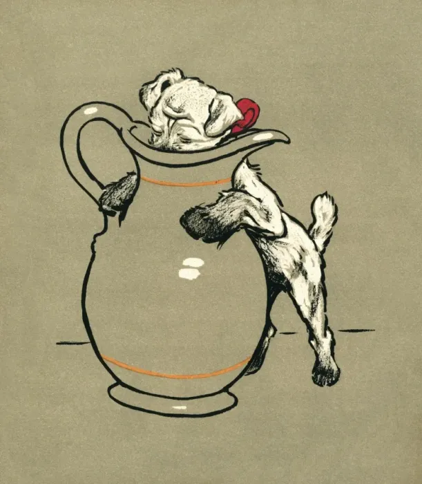 Framed Print : Illustration by Cecil Aldin, Pickles Framed Print : Illustration by Cecil Aldin, Pickles