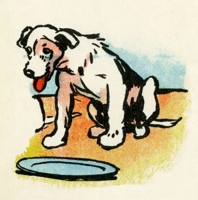 Framed Print : Illustration by Cecil Aldin, Stories from Puppyland Framed Print : Illustration by Cecil Aldin, Stories from Puppyland
