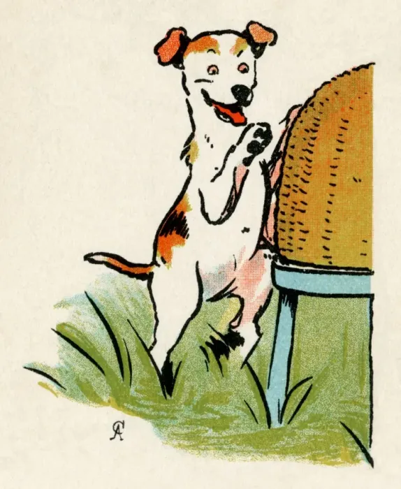 Framed Print : Illustration by Cecil Aldin, Stories from Puppyland Framed Print : Illustration by Cecil Aldin, Stories from Puppyland