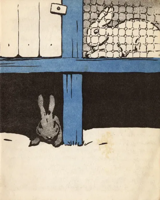 Framed Print : Illustration by Cecil Aldin, White Rabbit Framed Print : Illustration by Cecil Aldin, White Rabbit