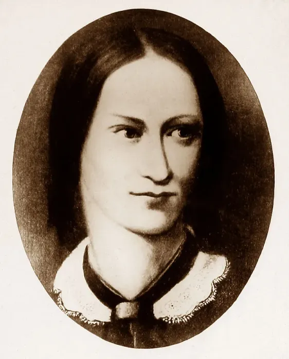 Framed Print : Illustration of Charlotte Bronte Framed Print : Illustration of Charlotte Bronte