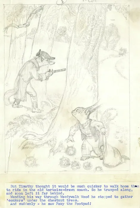 Framed Print : Illustration, Foxy the Footpad, by Dorothy Wheeler Framed Print : Illustration, Foxy the Footpad, by Dorothy Wheeler