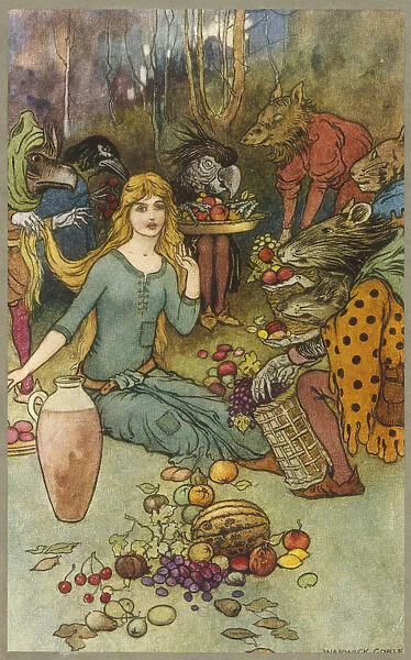 Illustration to Goblin Market
