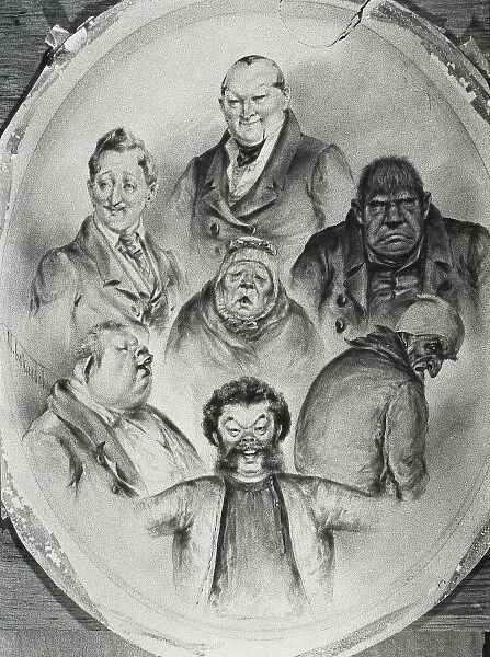 Illustration of the Gogols work Dead Souls