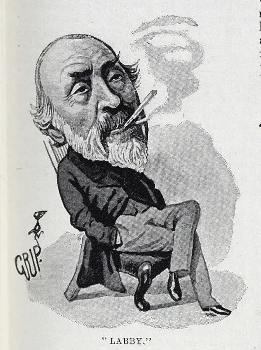 Framed Print : Illustration by Grip, captioned Labby, of Mr H Labouchere Framed Print : Illustration by Grip, captioned Labby, of Mr H Labouchere