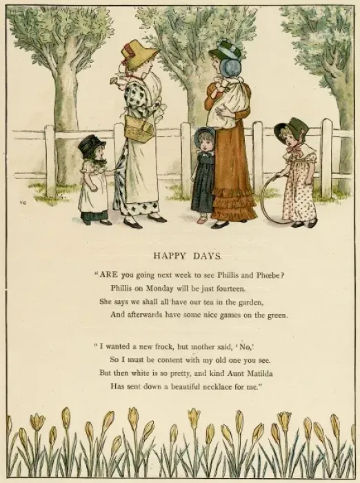 Framed Print : Illustration, Happy Days Framed Print : Illustration, Happy Days