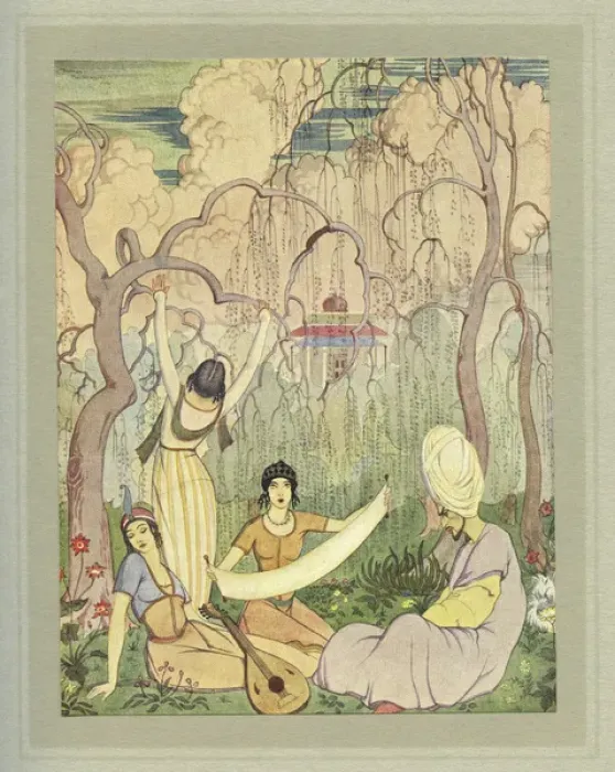 Framed Print : Illustration, Hassan by James Elroy Flecker Framed Print : Illustration, Hassan by James Elroy Flecker