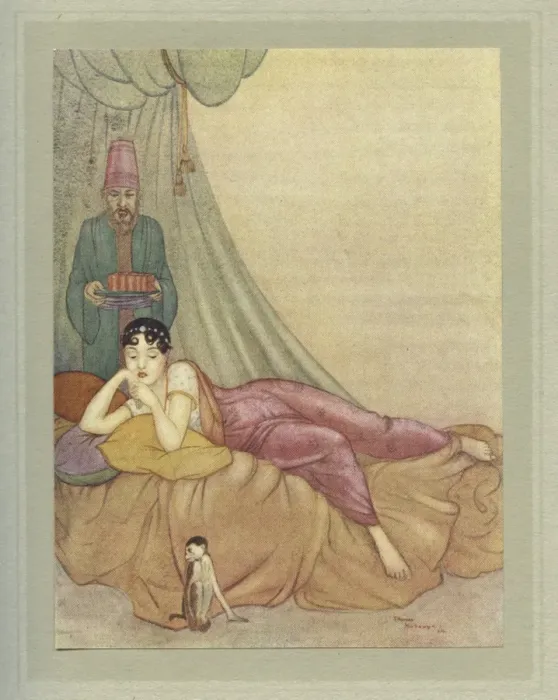 Framed Print : Illustration, Hassan by James Elroy Flecker Framed Print : Illustration, Hassan by James Elroy Flecker