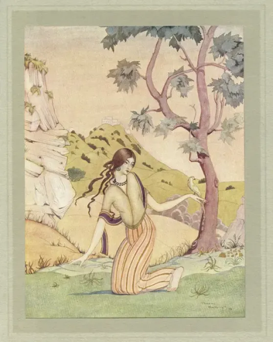 Framed Print : Illustration, Hassan by James Elroy Flecker Framed Print : Illustration, Hassan by James Elroy Flecker