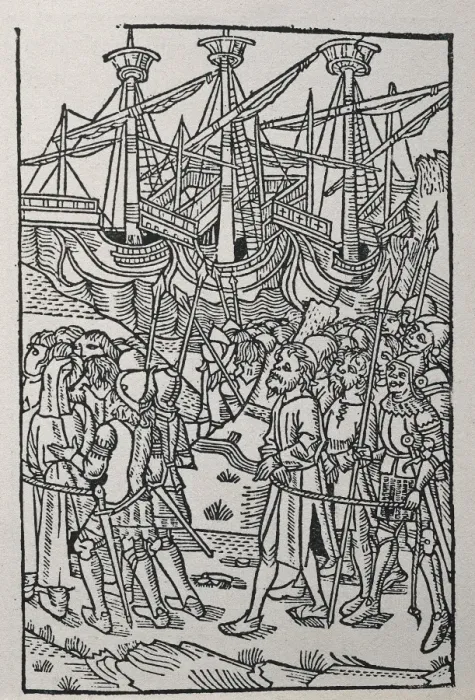 Framed Print : Illustration of History of Vespasianus. Edition Framed Print : Illustration of History of Vespasianus. Edition